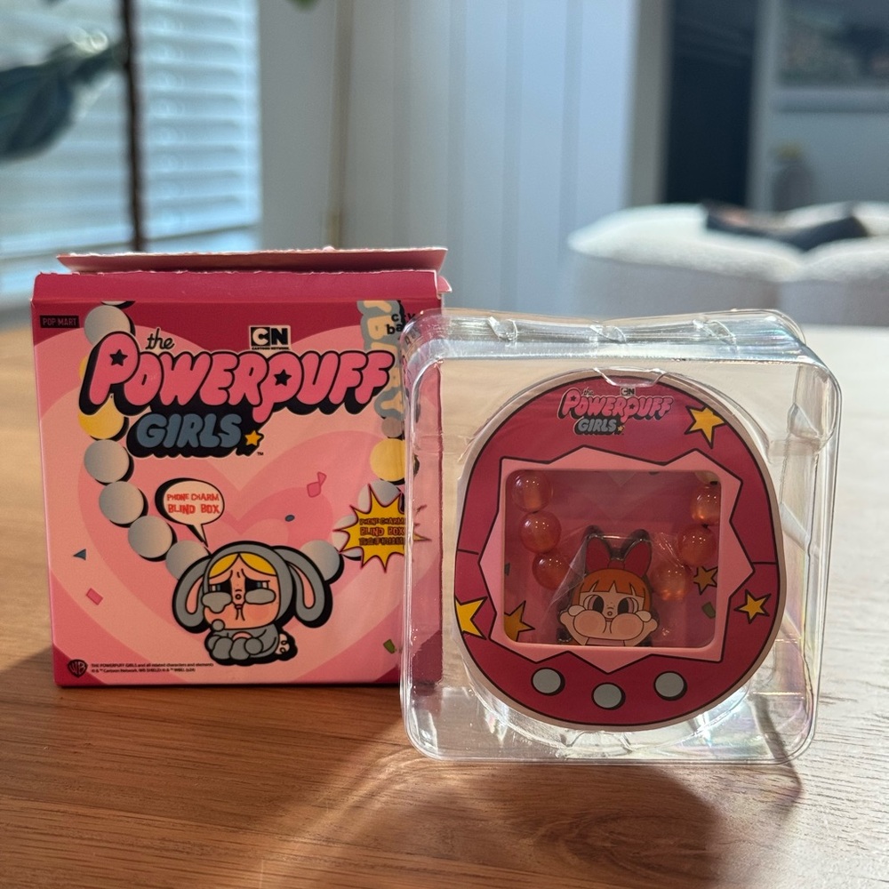 Pop Mart Crybaby Powerpuff Girls Phone Charm - Blossom